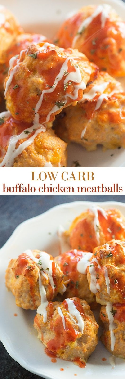 Low Carb Buffalo Chicken Meatballs Recipe Girls Dishes