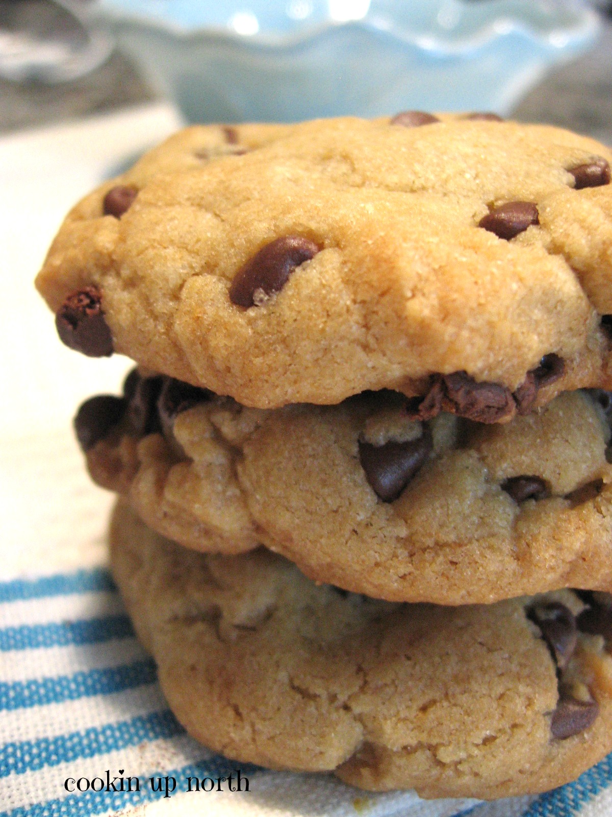 cookin' up north Chocolate Chip Cookies with oil