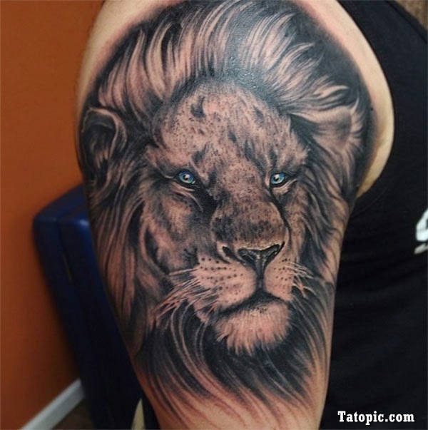 Gambar Desain Tato Singa Keren Terbaru Oktober 2016