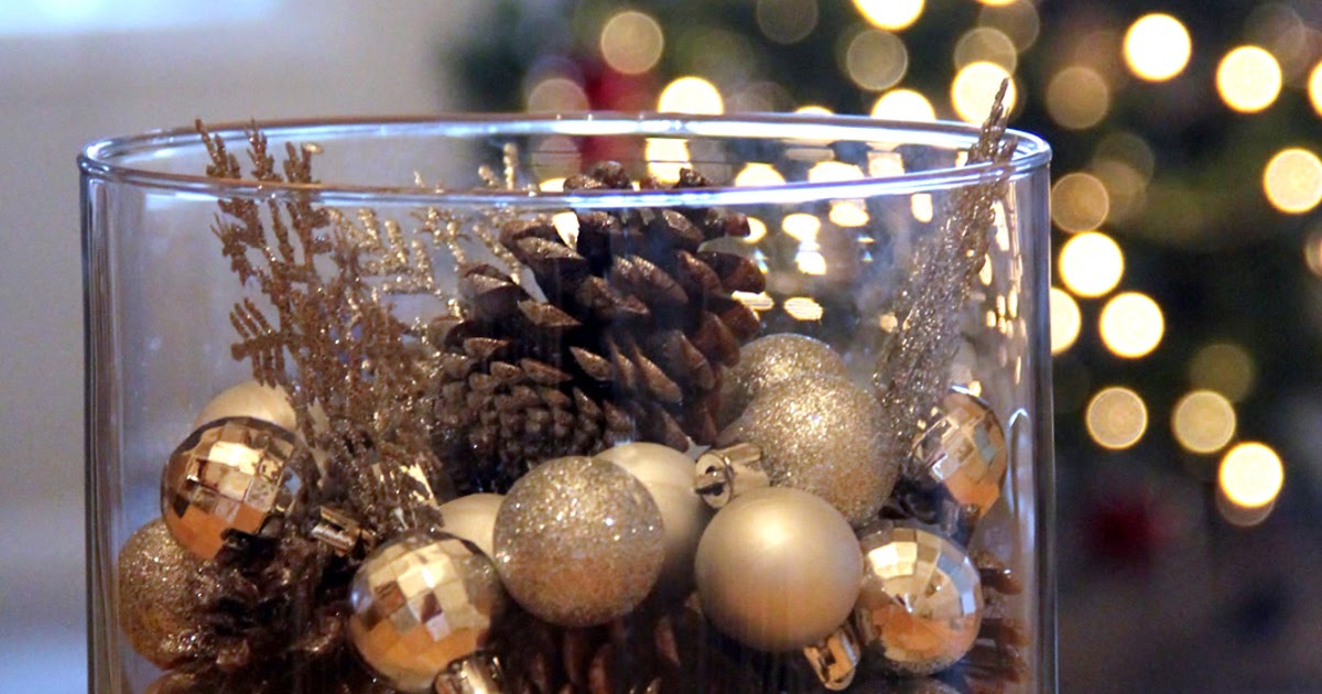 The Diary of Nicole Alicia Christmas vases decorated in 5 ways