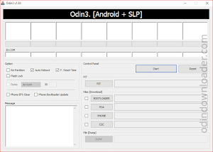 Download Odin3 v1.83 Samsung Flasher