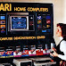 Así se exhibieron las Atari 400 y 800 en los 80s