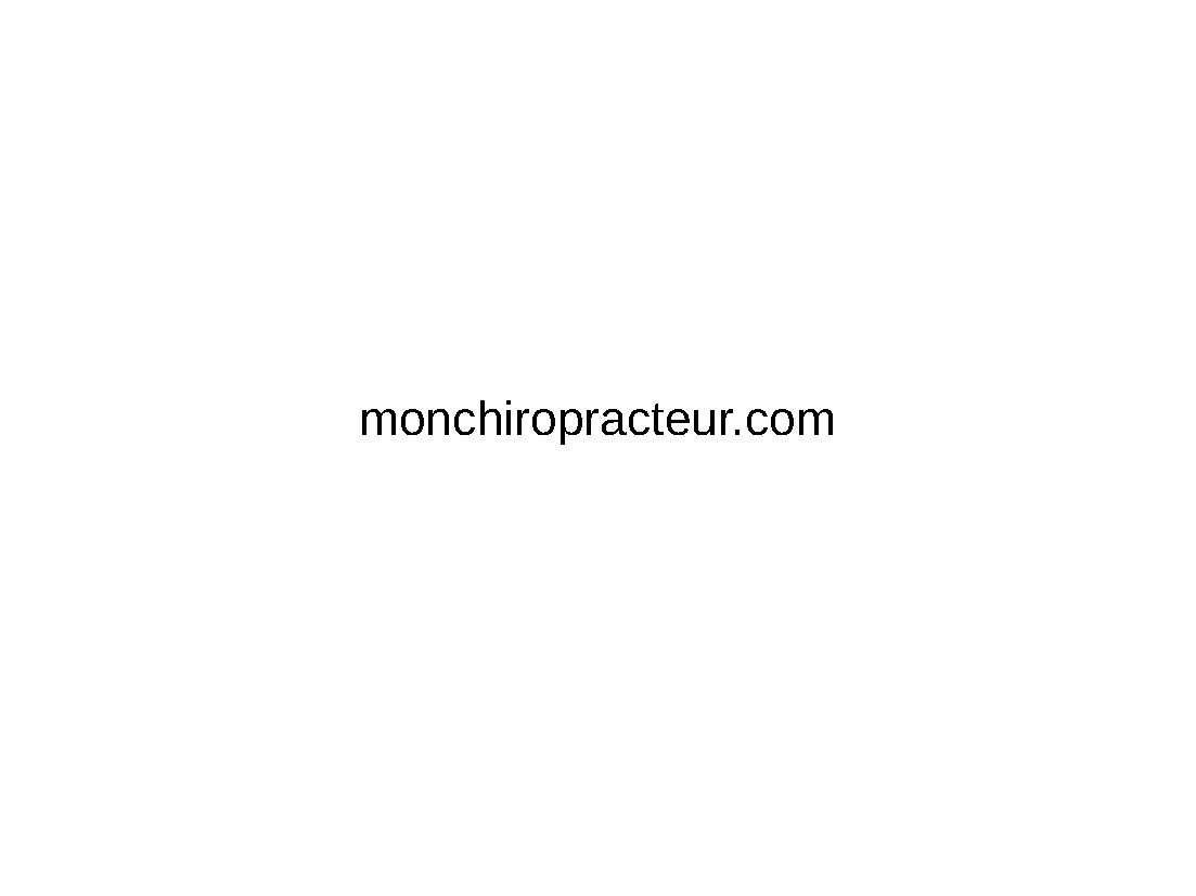 Chiropracteur ou ostéopathe ? - BLOGSPOT - monchiropracteur.com