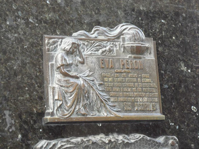 Bairro Recoleta; Argentina; Buenos Aires; cemitério Recoleta; túmulo de Evita Peron;