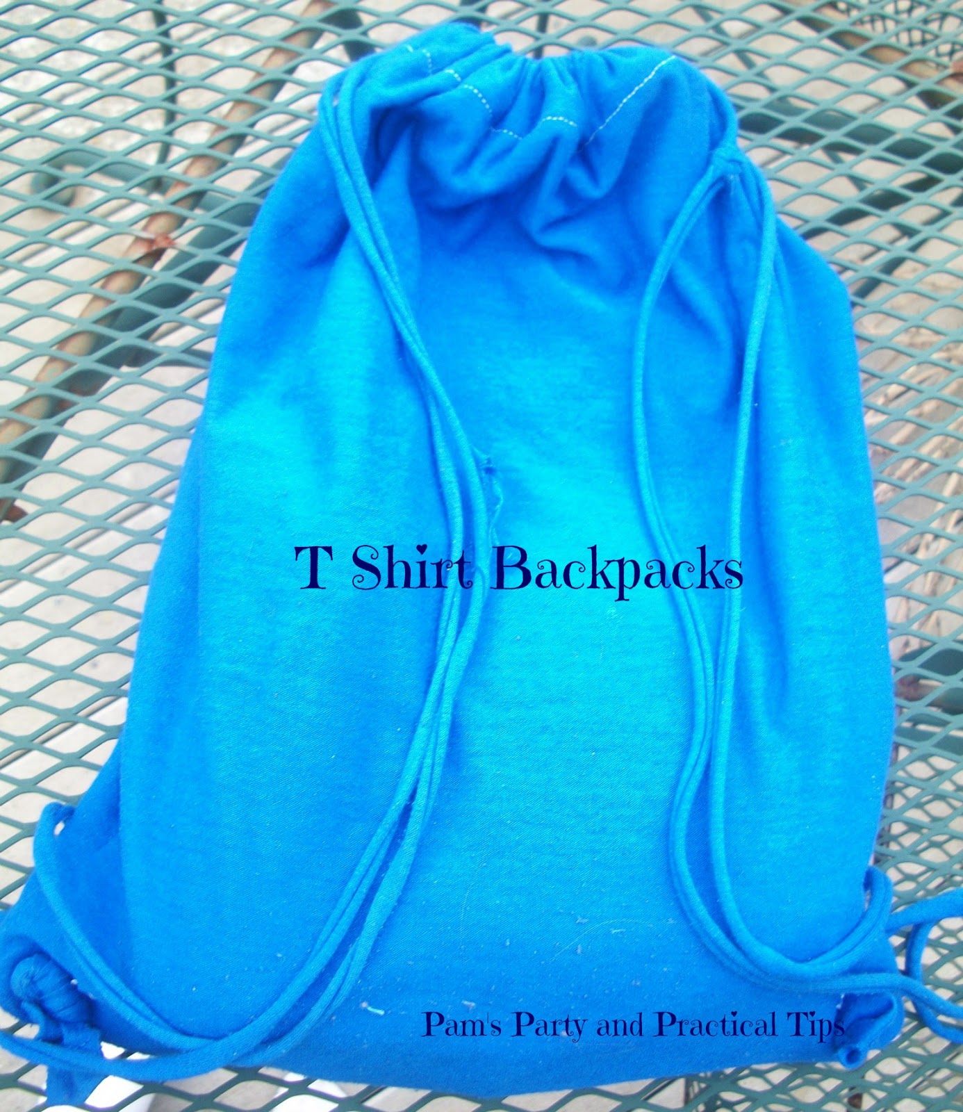 Pams Party Practical Tips Summer T Shirt Backpacks Pams Party Practical Tips Summer T Shirt Backpacks