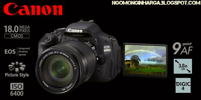 Kamera Canon EOS 600D Kit