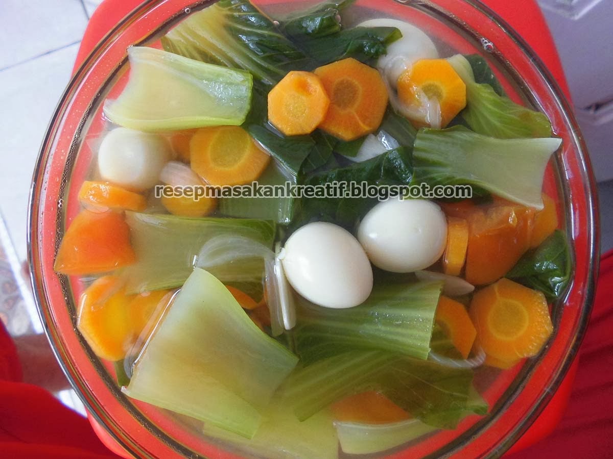 RESEP SAYUR PAKCOY TELUR PUYUH - Aneka Resep Masakan ...