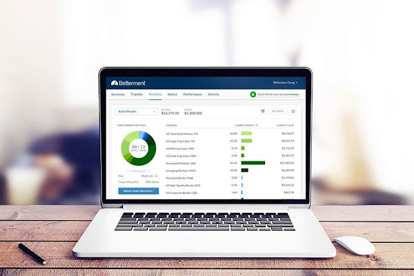 數位時代翻攝自 Betterment 官網 數位時代翻攝自 Betterment 官網