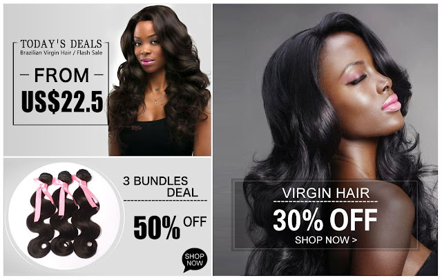 Human Hair Extensions Virgin Hair Weave Bundles Elfin Hair