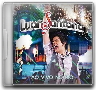 Capa CD Luan Santana   Ao Vivo no Rio (2011) 