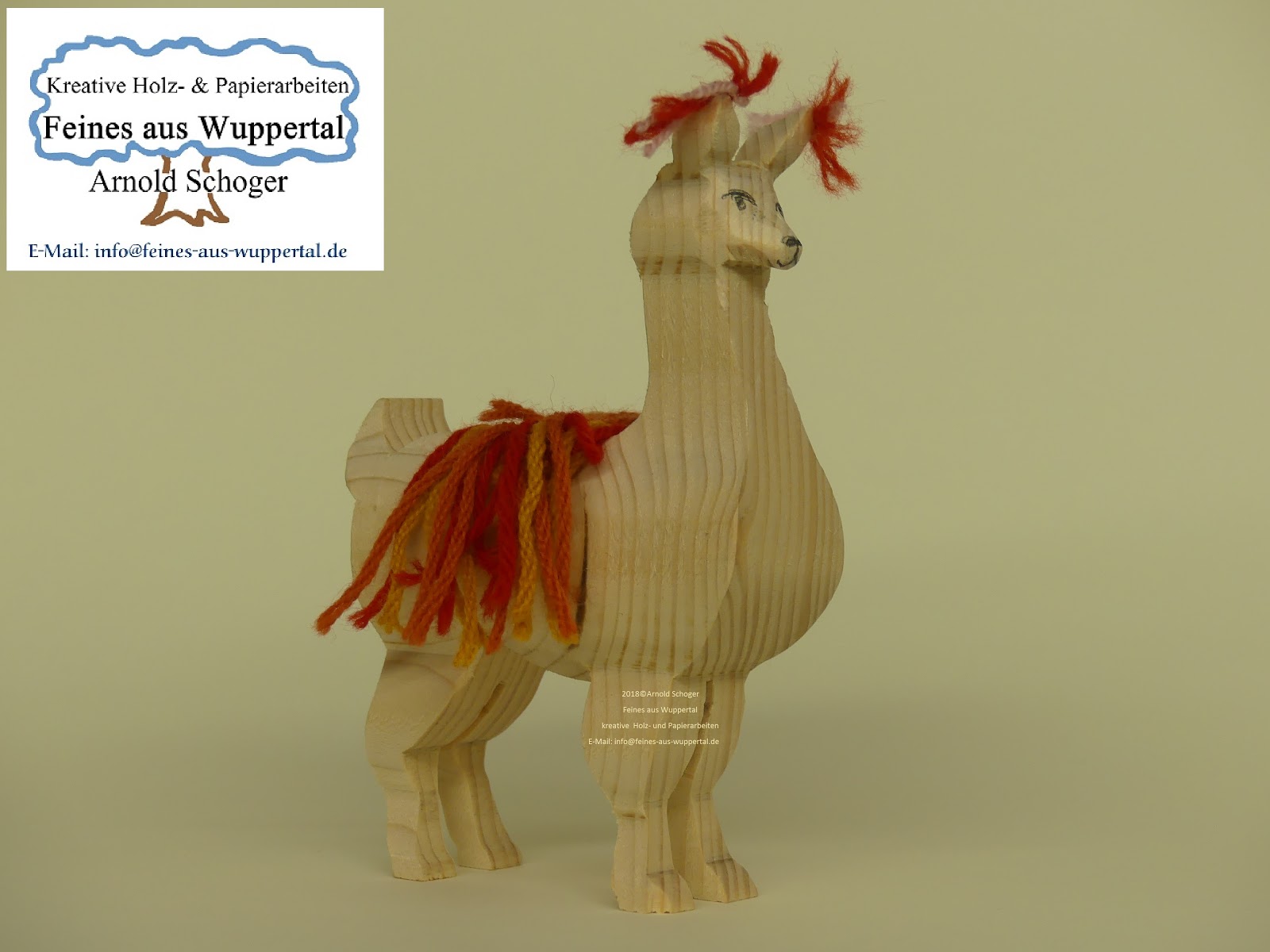 Feines aus Wuppertal Mein DIY Good Karma Lama zum Blogger Wettbewerb