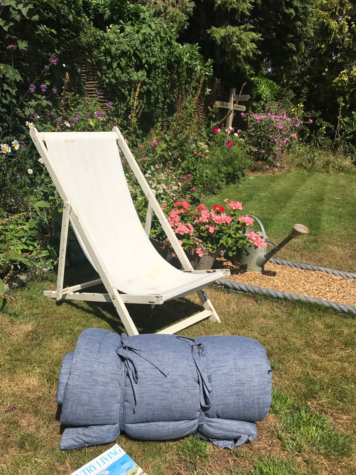 Garden Al Fresco Living {With The White Company} Roses and Rolltops