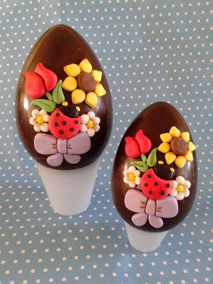 Zuccherosamente... Uova di pasqua decorate stile thun