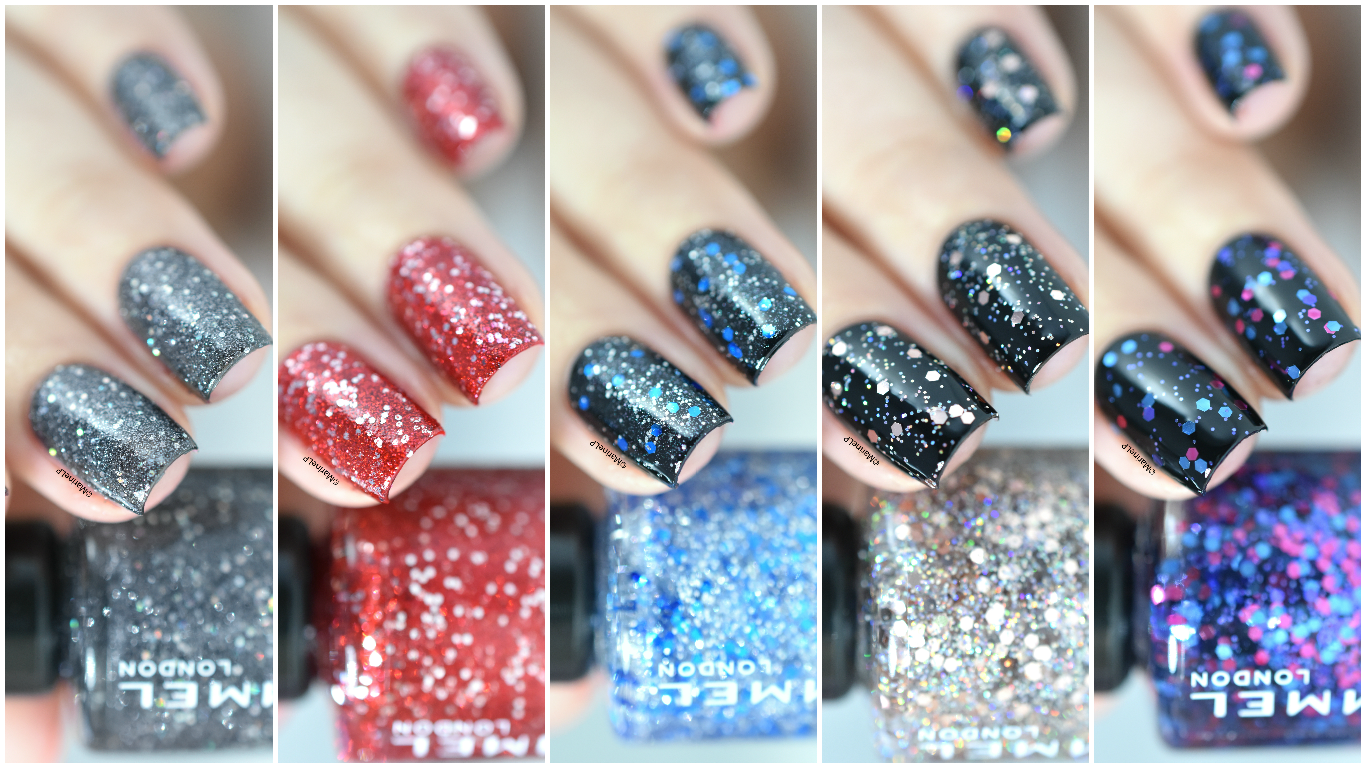 Rimmel Glitter [Swatches & Review]