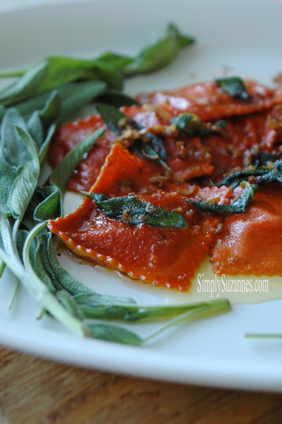 Simply Suzanne's Pumpkin Ravioli- Treasure Hunt Thursday- From My Front Porch To Yours