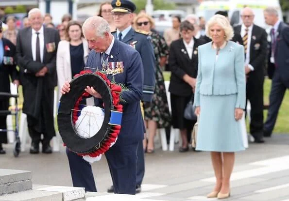  Prince of Wales and Duchess of Cornwall attended a service of remembrance at Mt Roskill War Memorial