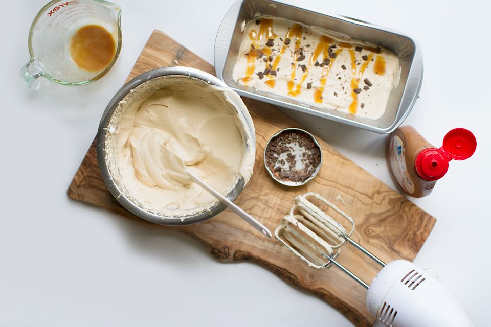 Caramel Macchiato Ice Cream Recipe  #FoundMyDelight