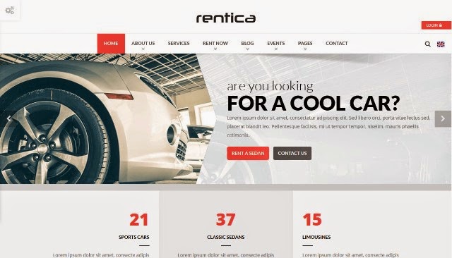 Rentica - Renting HTML Template