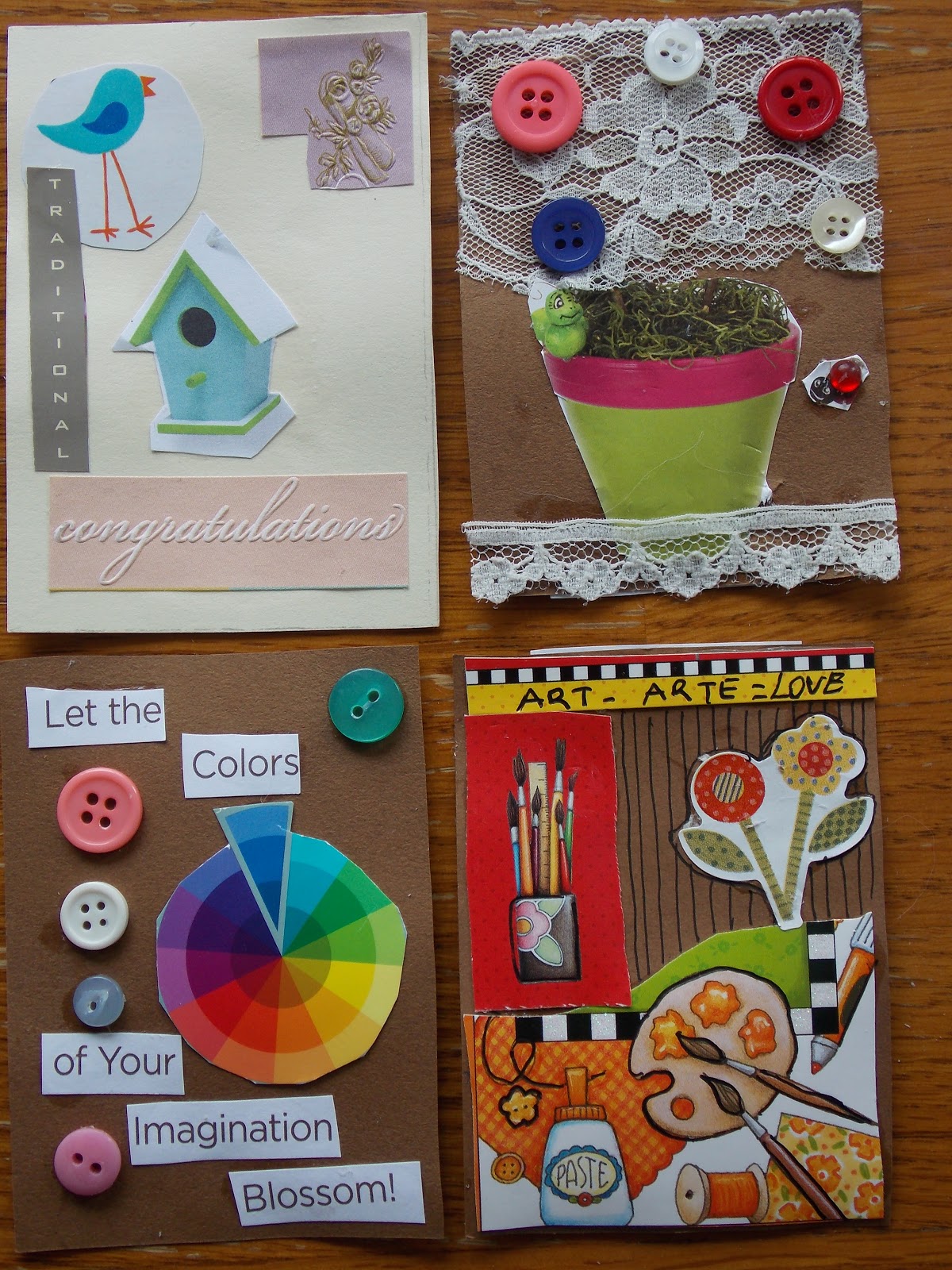 PatriciaLiveOffArt Artist Trading Cards for International Artists Day