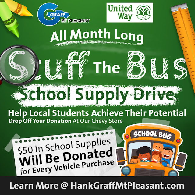 Graff Mt. Pleasant Presents "Stuff The Bus" To Support United Way 