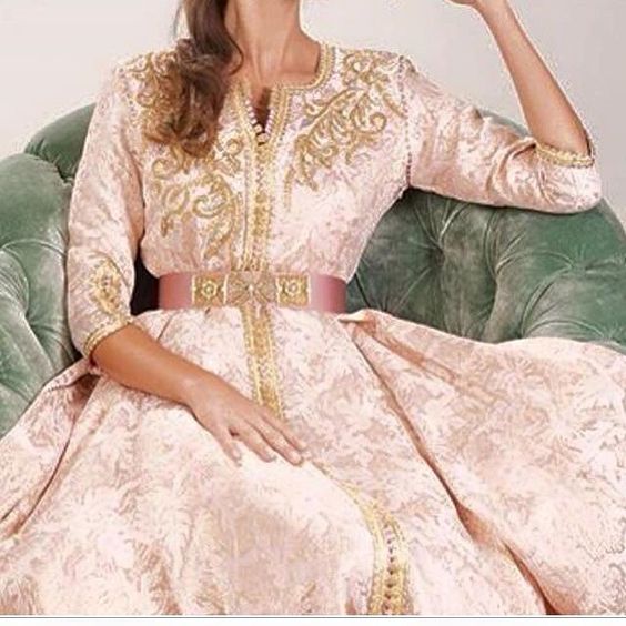 Nouveau caftan haute couture marocain 2019 3 Nouveau caftan haute couture marocain 2019 3