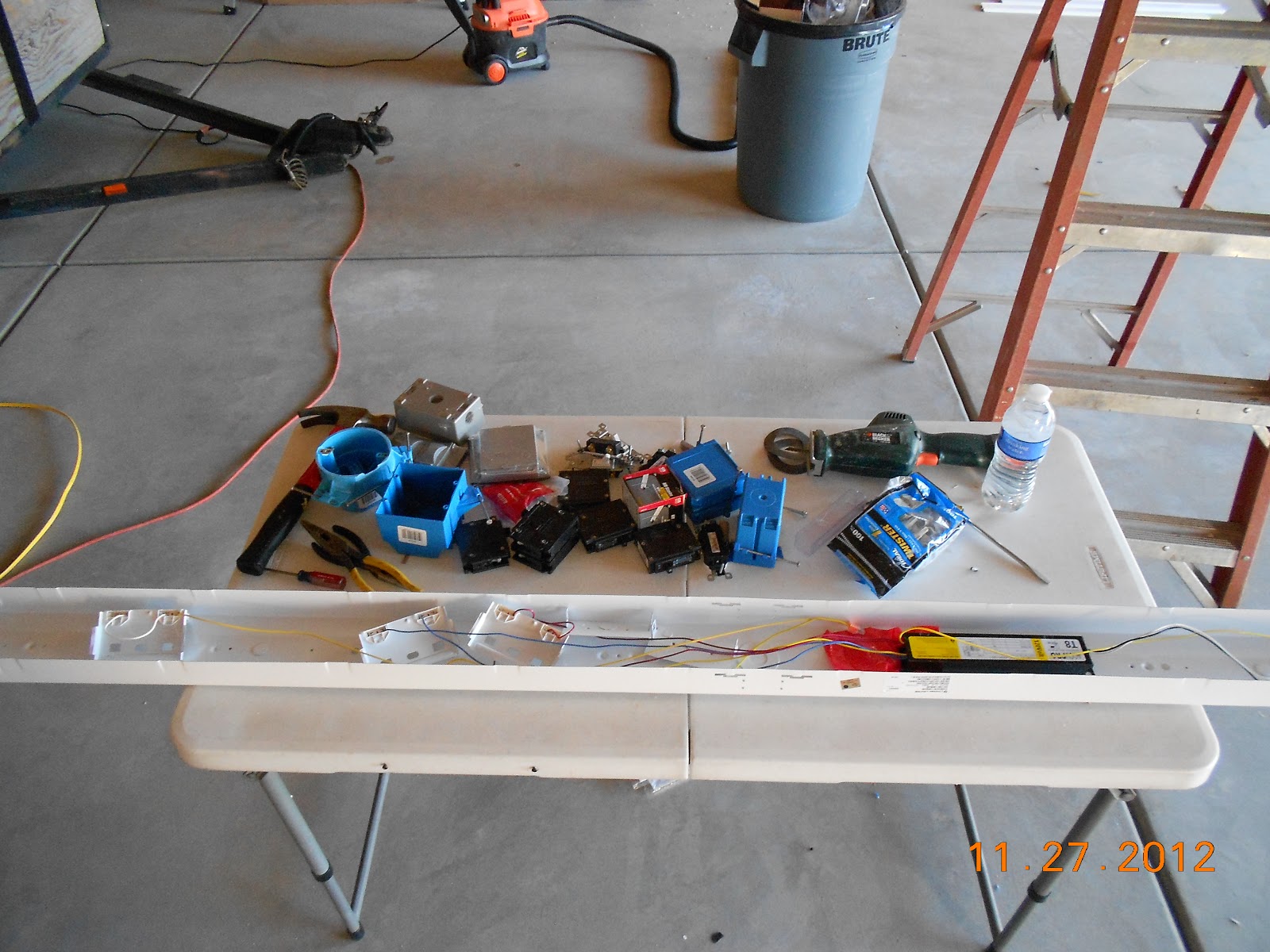 BY CHANCE GARAGE ELECTRICAL FINISHED