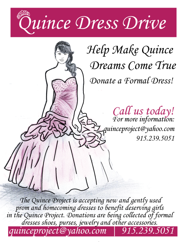 QuinceProject Dress Donation Drive 2016