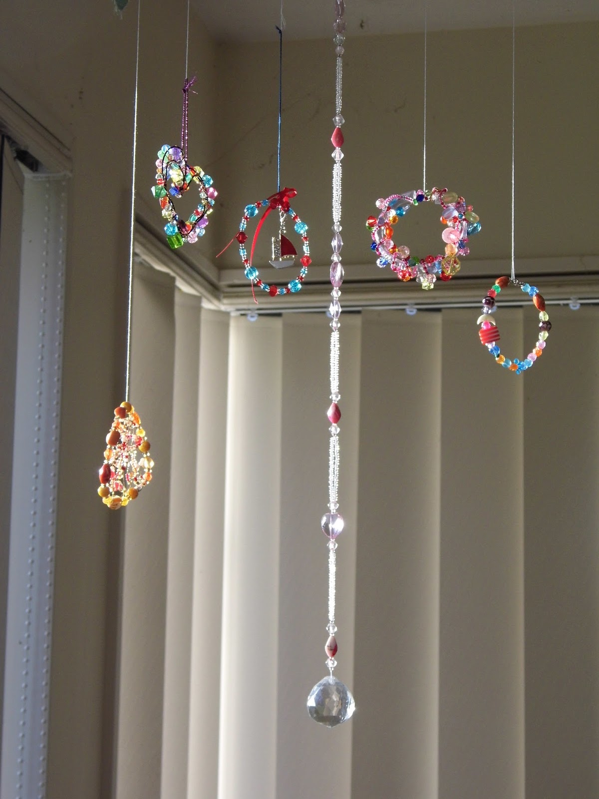 Needlefelted Fairytales beaded mobile