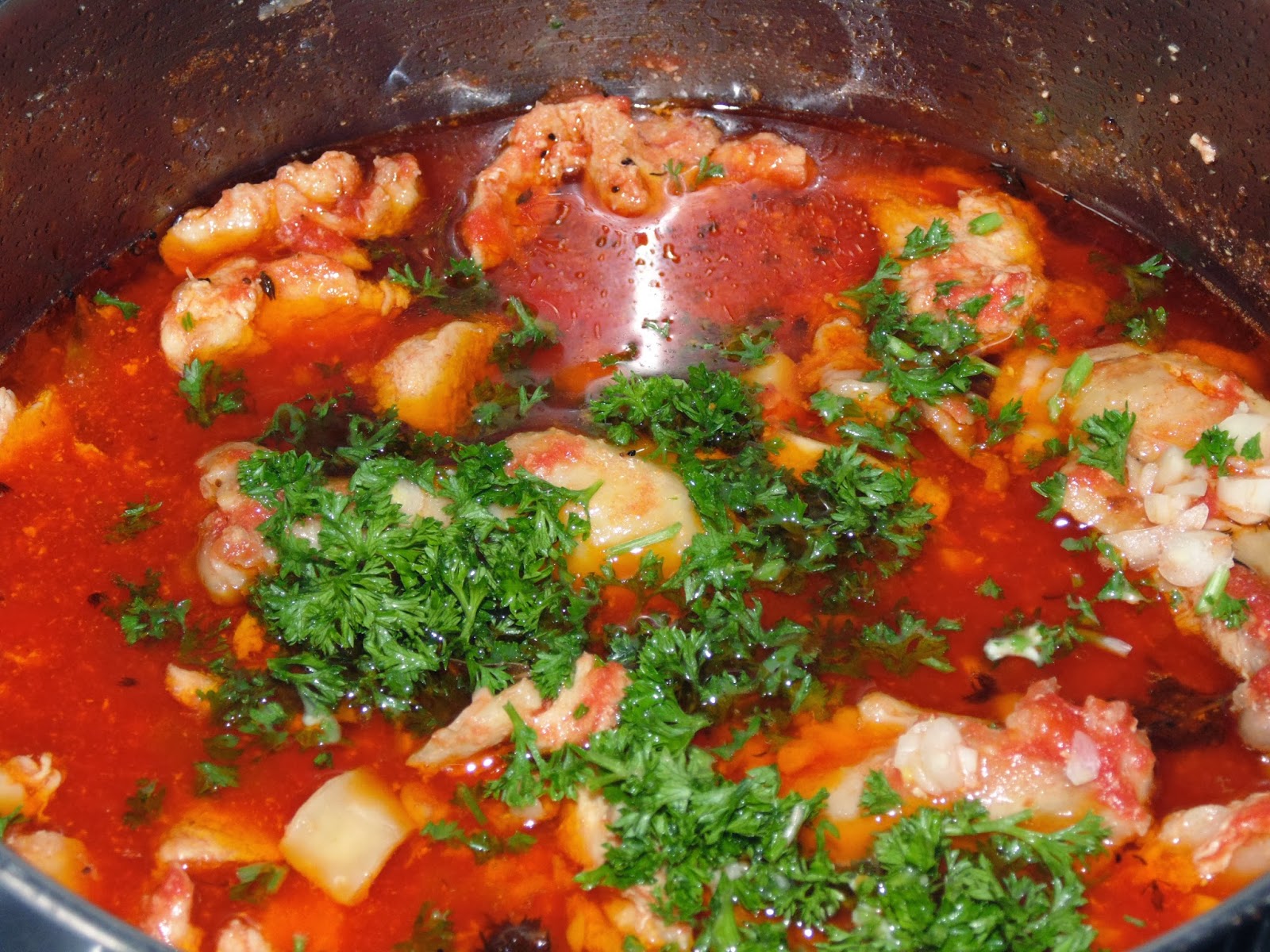 Chicken in tomato sauce recipe (including photos) Life in Luxembourg