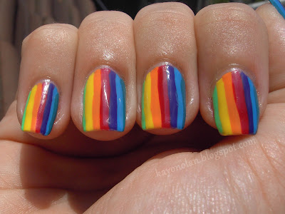Neues vom Kellerkind: Rainbow Stripes