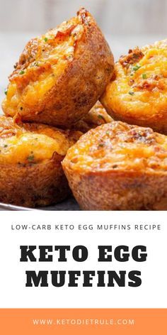 Keto Egg Muffins with Bacon and Cheese - Easy Recipes Home