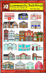 community clip buildings helpers clipart building kindergarten mapping charlotte country places spanish social sheet neighborhood communities town unit around clips