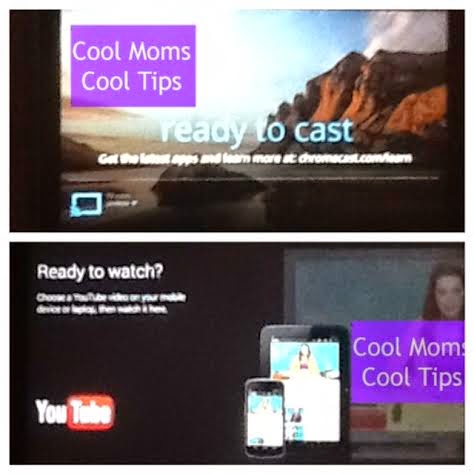 cool moms cool tips #staples chromecast tv screen