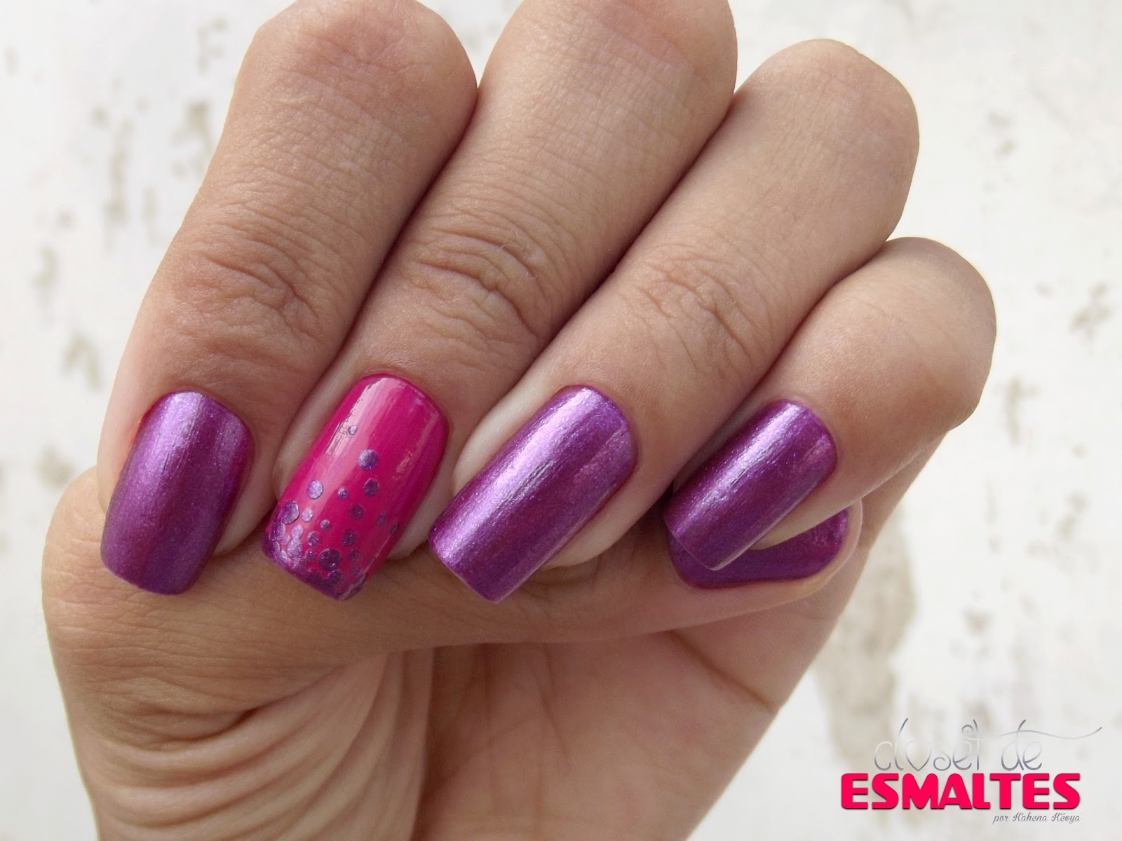 Esmalte: Roxo Metálico - Colorama