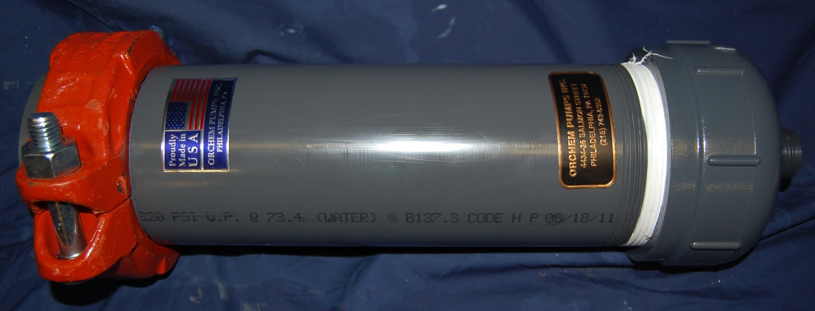 Orchem Pumps Odor Exchanger for Stack Odor Control