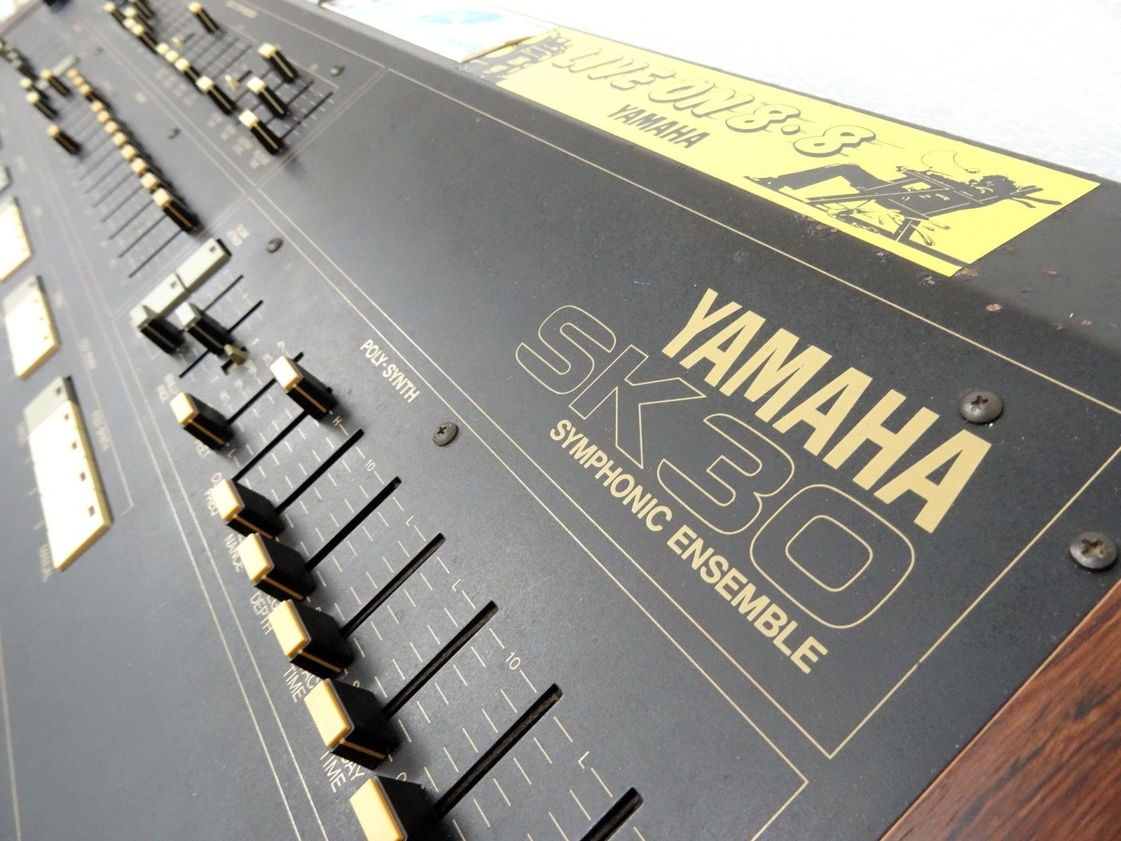 MATRIXSYNTH YAMAHA SK30 Vintage Analog Synthesizer w/ Hard Case SN 1527