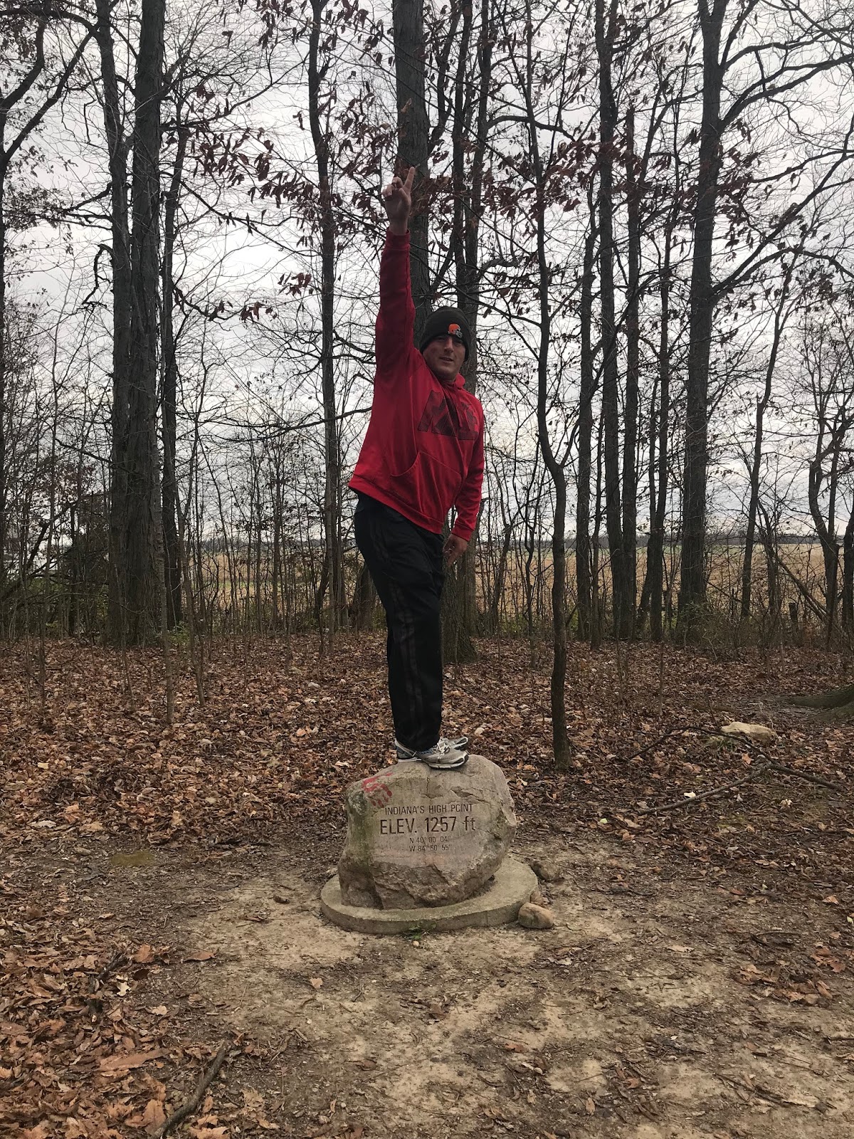 1000 Hikes in 1000 Days Hoosier Hill Highest Point in Indiana