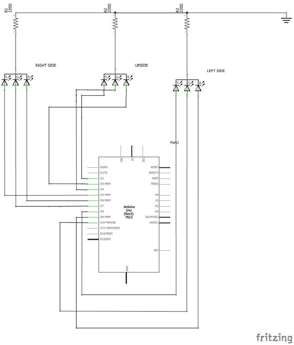 Arduino Based 3-Way Traffic Light Controller - Internet of Things