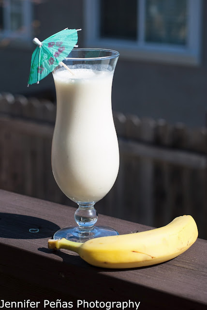 Banana cream colada, coconut rum, malibu rum, banana, banana liqueur, pineapple juice, cream of coconut, vanilla ice cream, Banana cream colada picture, Banana cream colada photo, Banana cream colada image 