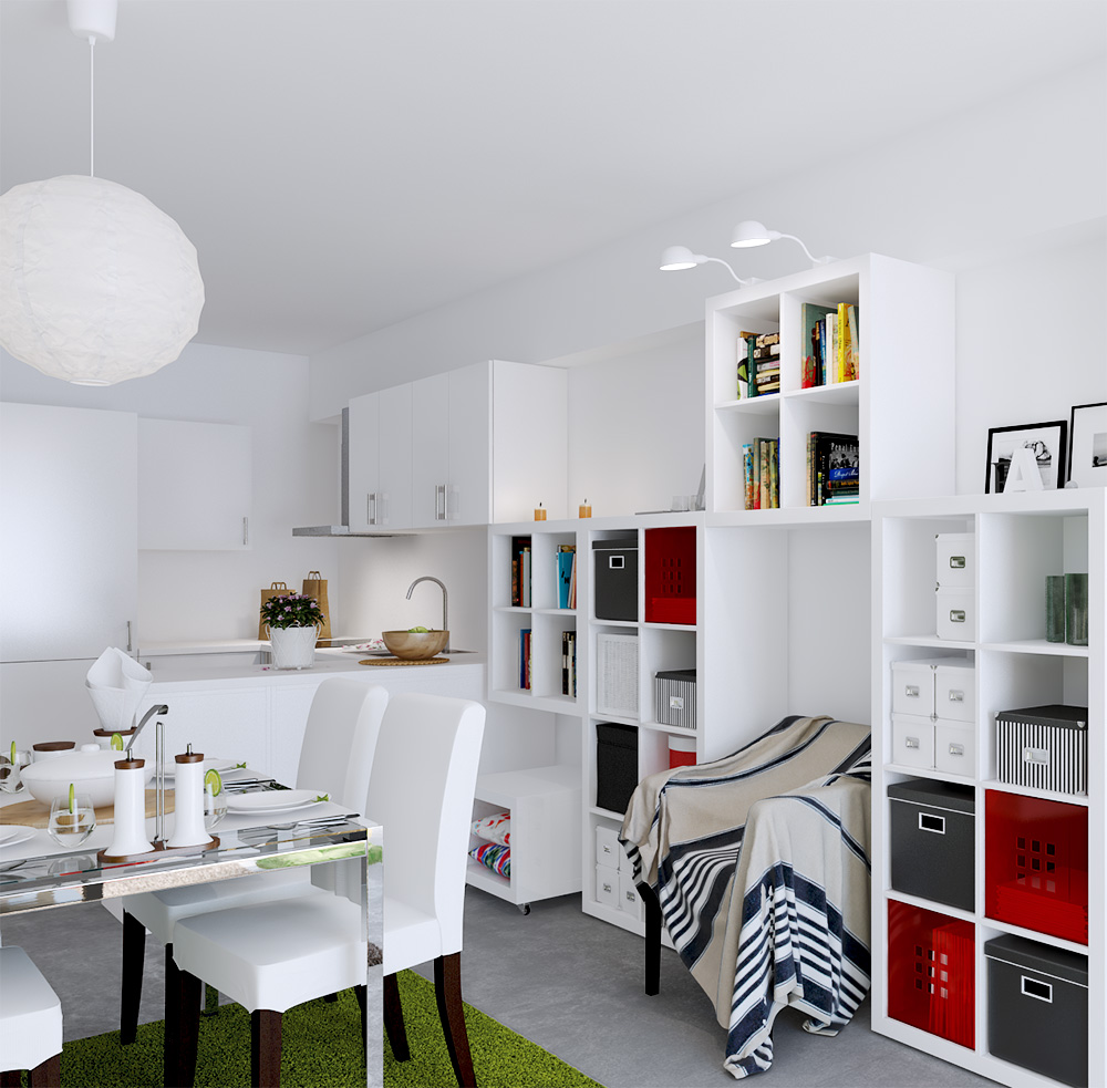 Ивар в интерьере. Ивар икеа. Мини кухня икеа суннерста. Гостиная с белой мебелью икеа. Мебель икеа в интерьере.