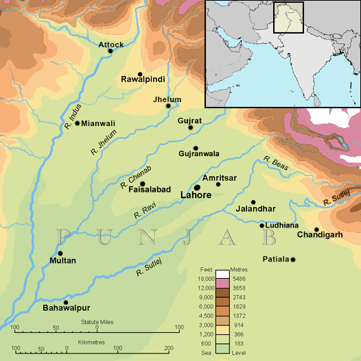 Megas Alexandros Punjab, Land of Five Rivers