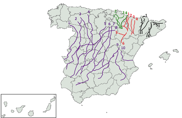 Vías pecuarias en España