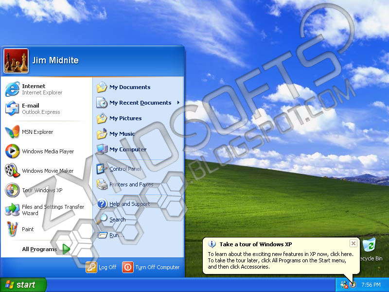 Windows XP Professioal SP3 ISO Single Link