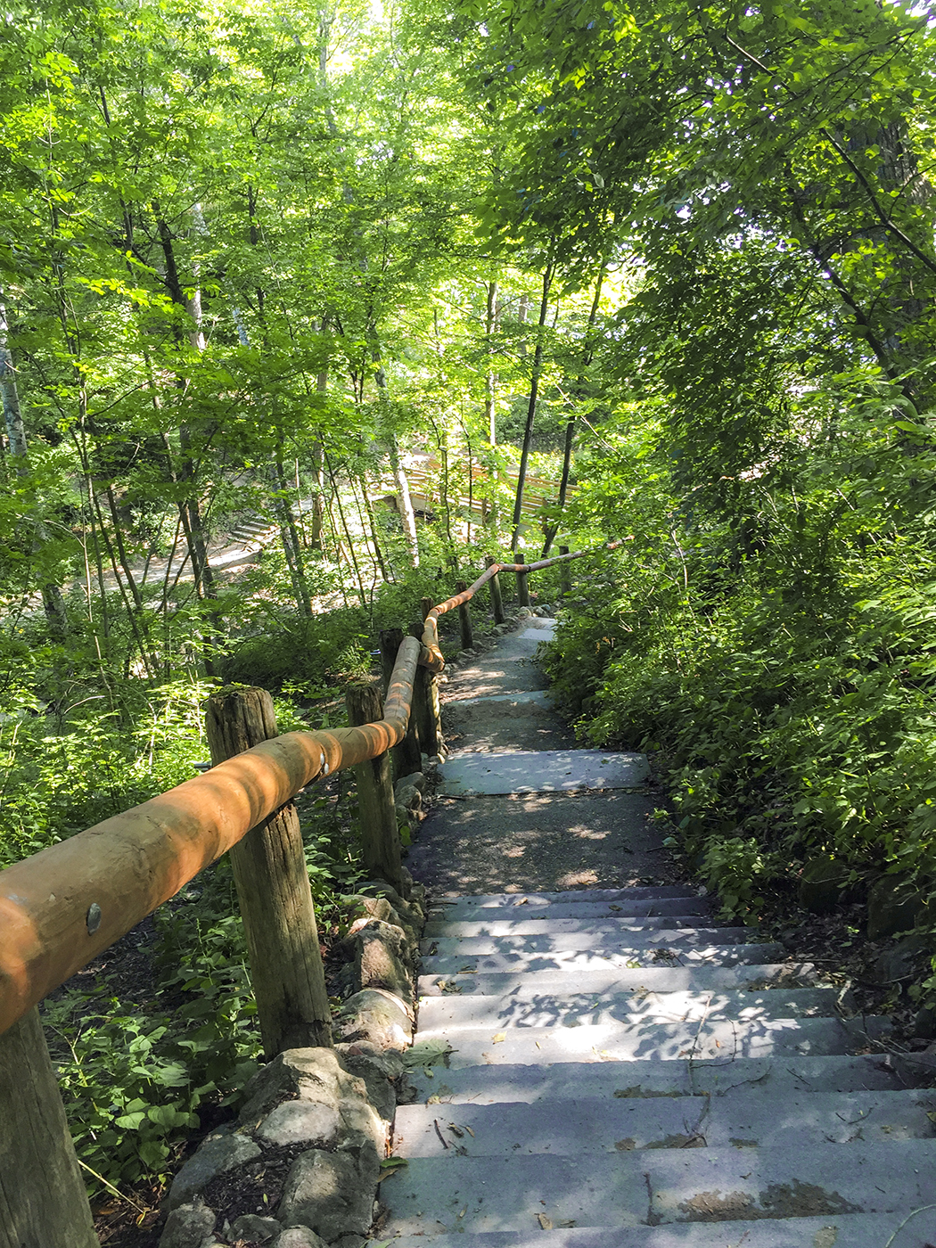 Seven Bridges Trail at Grant Park in South Milwaukee