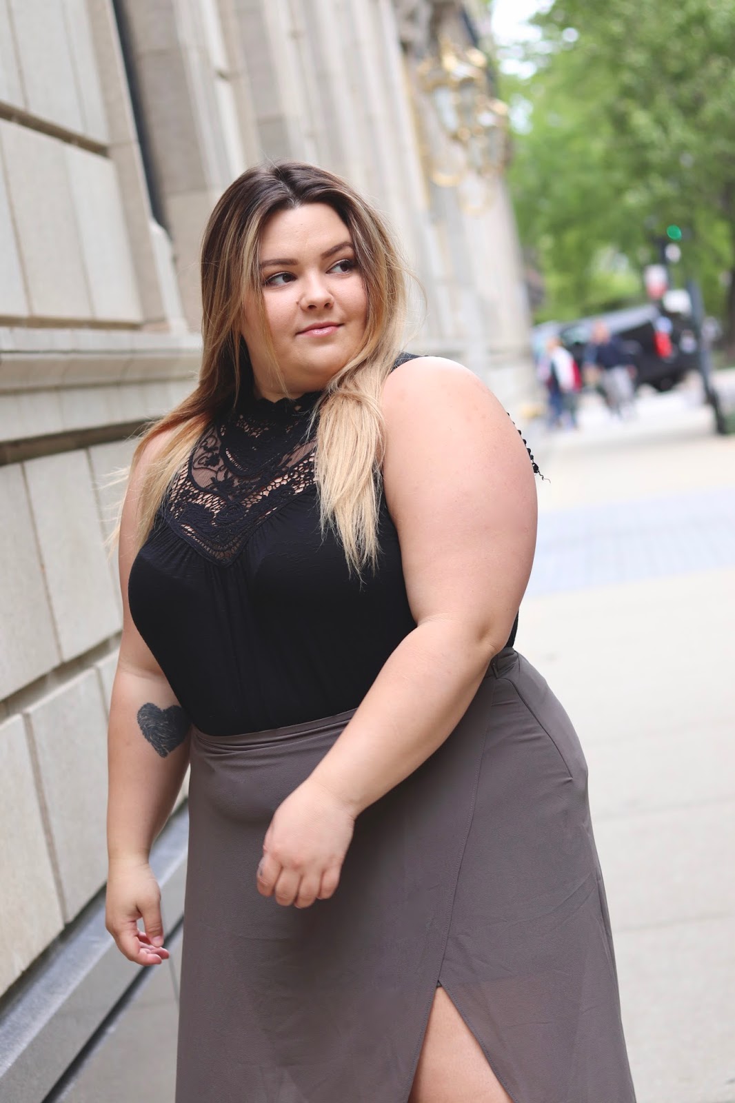 THE WRAP MAXI | Natalie in the City - A Chicago Petite Plus Size ...