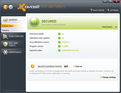 Avast! Antivirus Professional v7.0.1473.Final [Multi]