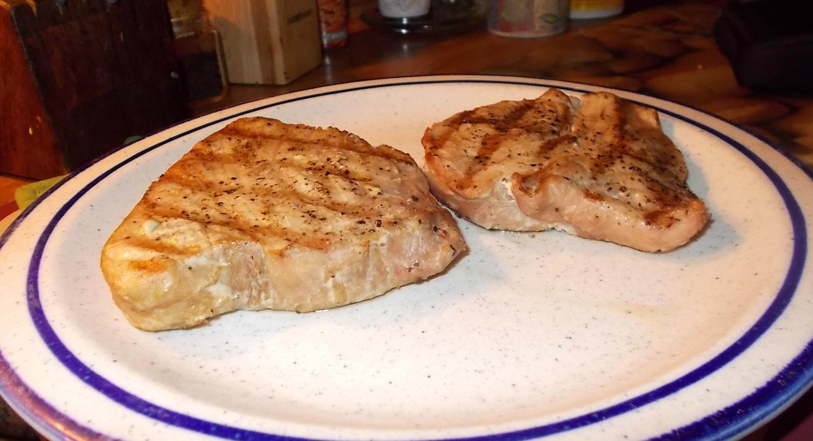 Jancey's Cooking Corner Grilled Tuna Steaks
