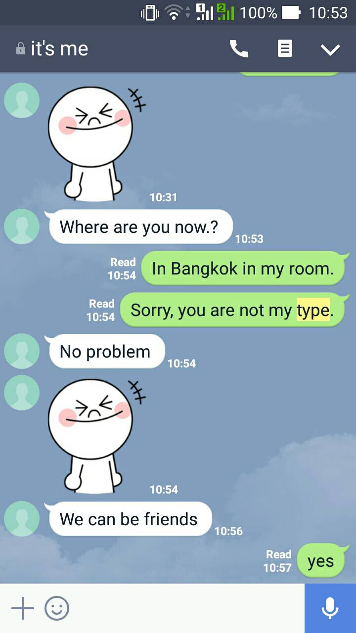 dating not your type