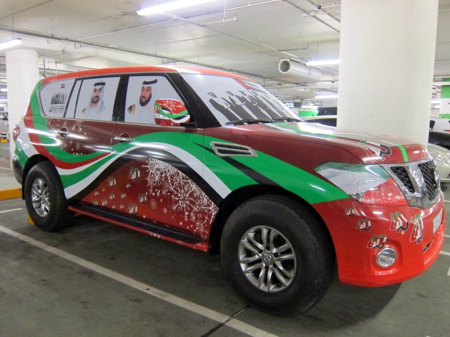 Danish in Dubai UAE National Day Car Celebrations