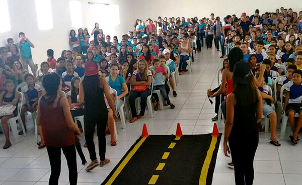 350 alunos participam de evento sobre o trânsito em Cocal - Imagem 4